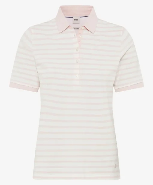 Damen Brax Poloshirt im Baumwoll-Mix
