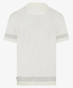 Herren Brax Poloshirt im Baumwoll-Modal-Mix