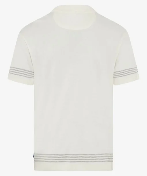 Herren Brax Poloshirt im Baumwoll-Modal-Mix