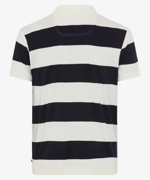 Herren Brax Poloshirt mit Blockstreifen