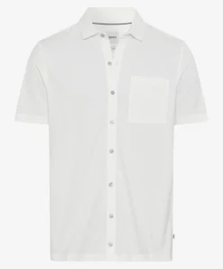 Herren Brax Poloshirt mit Knopfleiste