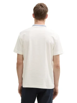 Herren Tom Tailor Poloshirt mit Stehkragen