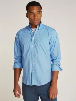 Herren Tommy Hilfiger Popeline Hemd