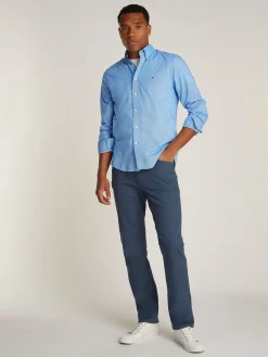 Herren Tommy Hilfiger Popeline Hemd