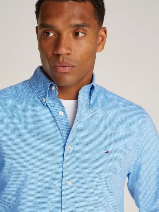 Herren Tommy Hilfiger Popeline Hemd