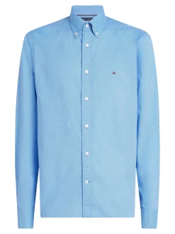 Herren Tommy Hilfiger Popeline Hemd
