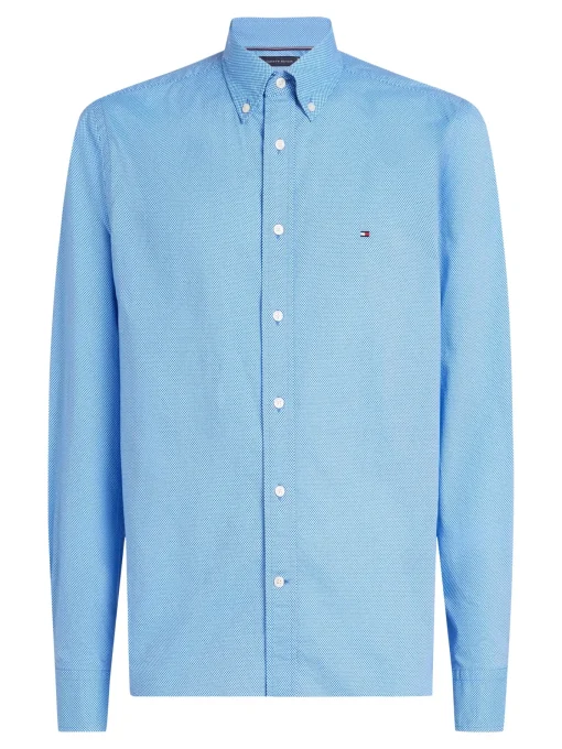 Herren Tommy Hilfiger Popeline Hemd