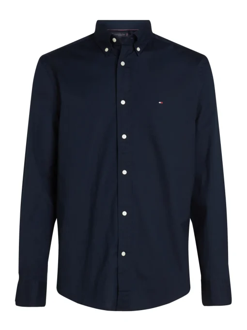 Herren Tommy Hilfiger Popeline Hemd