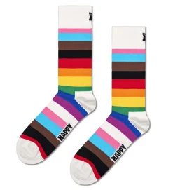 Damen Happy Socks Pride Stripe Sock