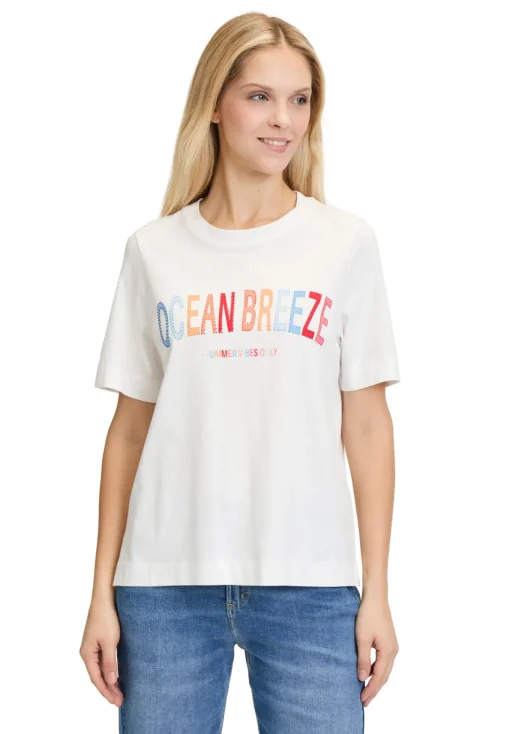 Damen Cartoon Printshirt