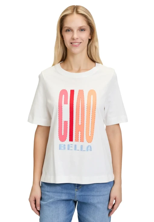 Damen Cartoon Printshirt