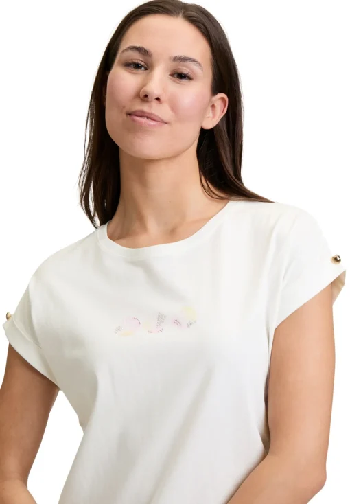 Damen Cartoon Printshirt