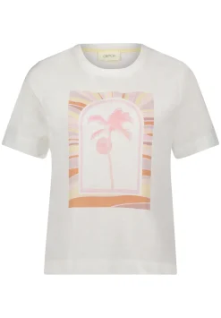 Damen Cartoon Printshirt