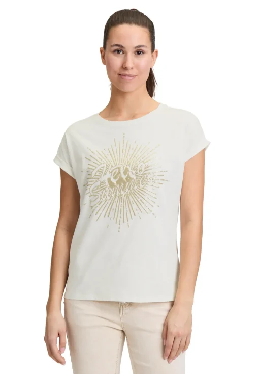 Damen Cartoon Printshirt