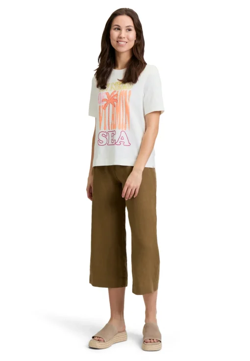 Damen Cartoon Printshirt
