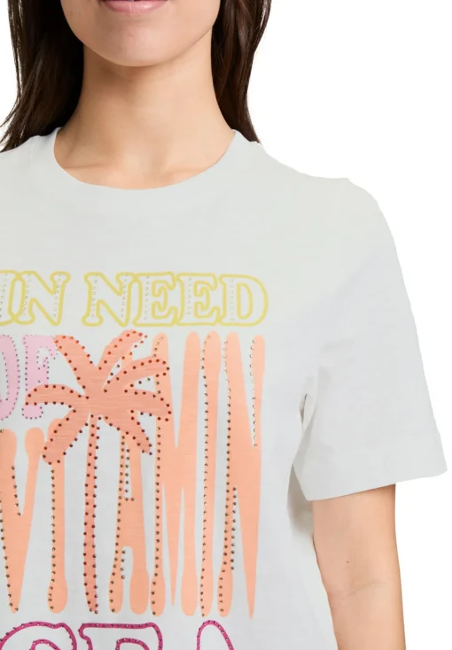 Damen Cartoon Printshirt