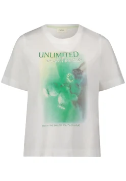 Damen Cartoon Printshirt