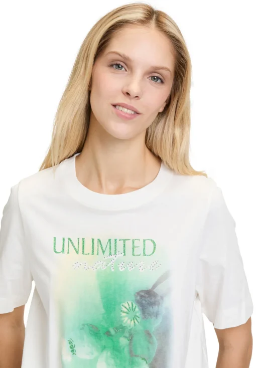 Damen Cartoon Printshirt