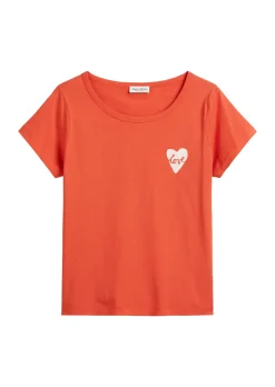 Damen Marc O´Polo Print-T-Shirt regular