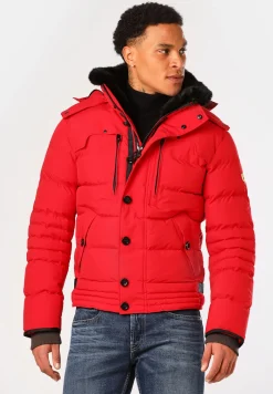 Herren Wellensteyn Pufferjacke mit Kapuze