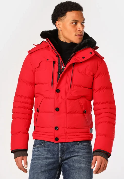 Herren Wellensteyn Pufferjacke mit Kapuze