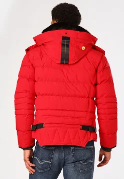 Herren Wellensteyn Pufferjacke mit Kapuze