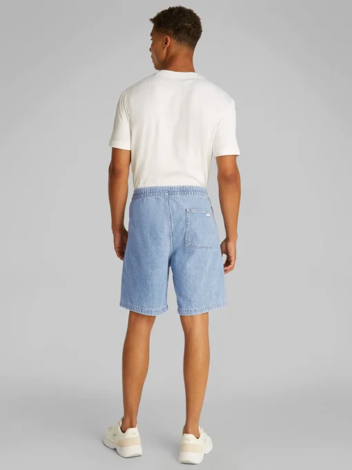 Herren Calvin Klein Jeans Pull on Relaxed Denim Short