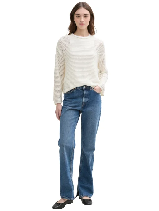 Damen Tom Tailor Denim Pullover