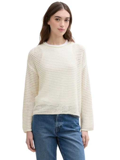 Damen Tom Tailor Denim Pullover