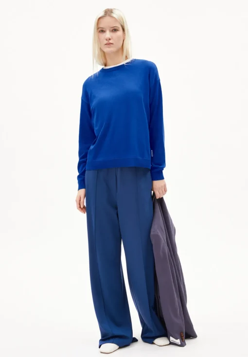 Damen armedangels Pullover aus Bio-Baumwoll Mix LARUNAA