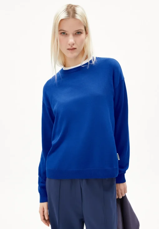 Damen armedangels Pullover aus Bio-Baumwoll Mix LARUNAA