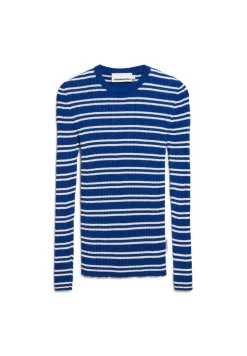Damen armedangels Pullover aus Bio-Baumwolle ALAANIA CHIFFRON STR