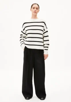 Damen armedangels Pullover aus Bio-Baumwolle MERINAA STRIPES