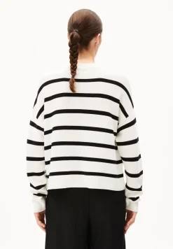 Damen armedangels Pullover aus Bio-Baumwolle MERINAA STRIPES