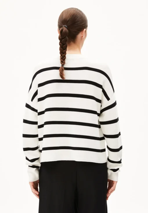 Damen armedangels Pullover aus Bio-Baumwolle MERINAA STRIPES