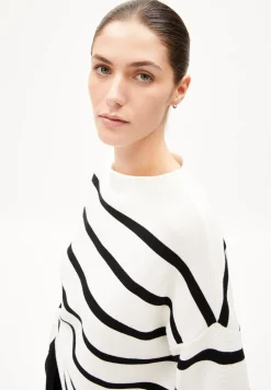 Damen armedangels Pullover aus Bio-Baumwolle MERINAA STRIPES