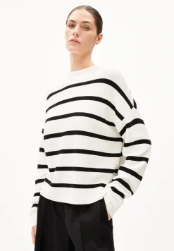 Damen armedangels Pullover aus Bio-Baumwolle MERINAA STRIPES