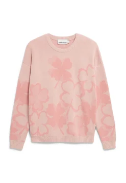 Damen armedangels Pullover aus Bio-Baumwolle OLESSYAA CLOVER