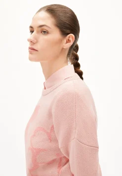 Damen armedangels Pullover aus Bio-Baumwolle OLESSYAA CLOVER