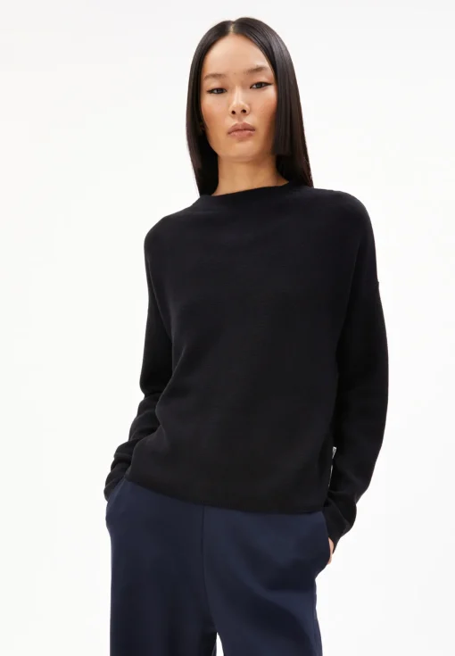 Damen armedangels Pullover aus Bio-Baumwolle MERINAA LINKS LINKS