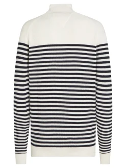 Herren Tommy Hilfiger Pullover aus Rippstrick mit Reißverschluss