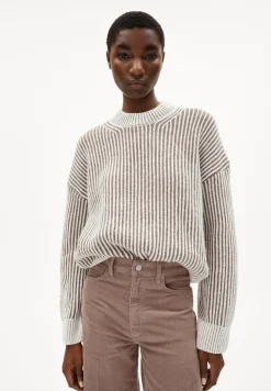 Damen armedangels Pullover Loose Fit aus Bio-Woll Mix SADNAA VANISEE