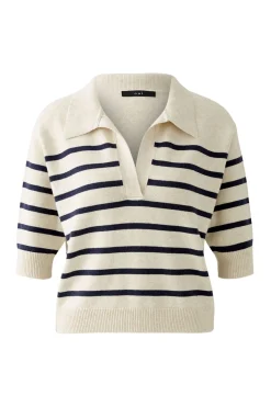 Damen Oui Pullover mit Baumwolle und Viskose