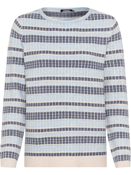 Damen Olsen Pullover mit grafischem Muster