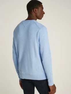 Herren Tommy Hilfiger Pullover mit Kaschmir und V-Ausschnitt