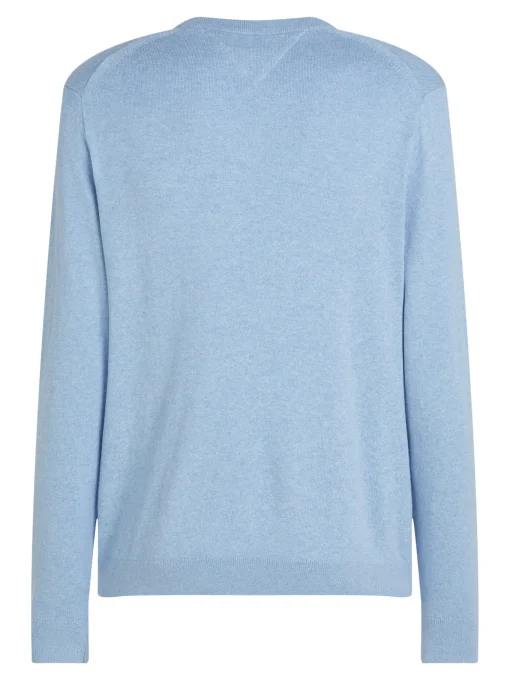 Herren Tommy Hilfiger Pullover mit Kaschmir und V-Ausschnitt