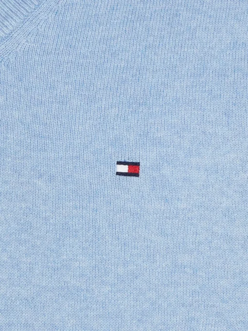 Herren Tommy Hilfiger Pullover mit Kaschmir und V-Ausschnitt