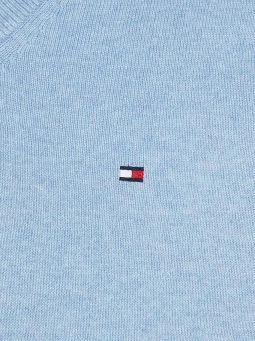 Herren Tommy Hilfiger Pullover mit Kaschmir und V-Ausschnitt