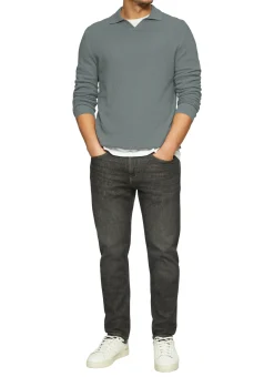 Herren s.Oliver Pullover mit Polokragen