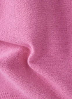 Damen Lecomte Pullover mit Rundhalsausschnitt und Ziernaht